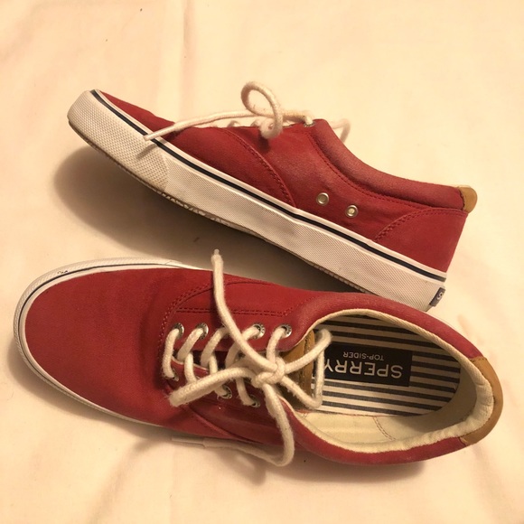 Sperry top sider red sneakers - Picture 5 of 9